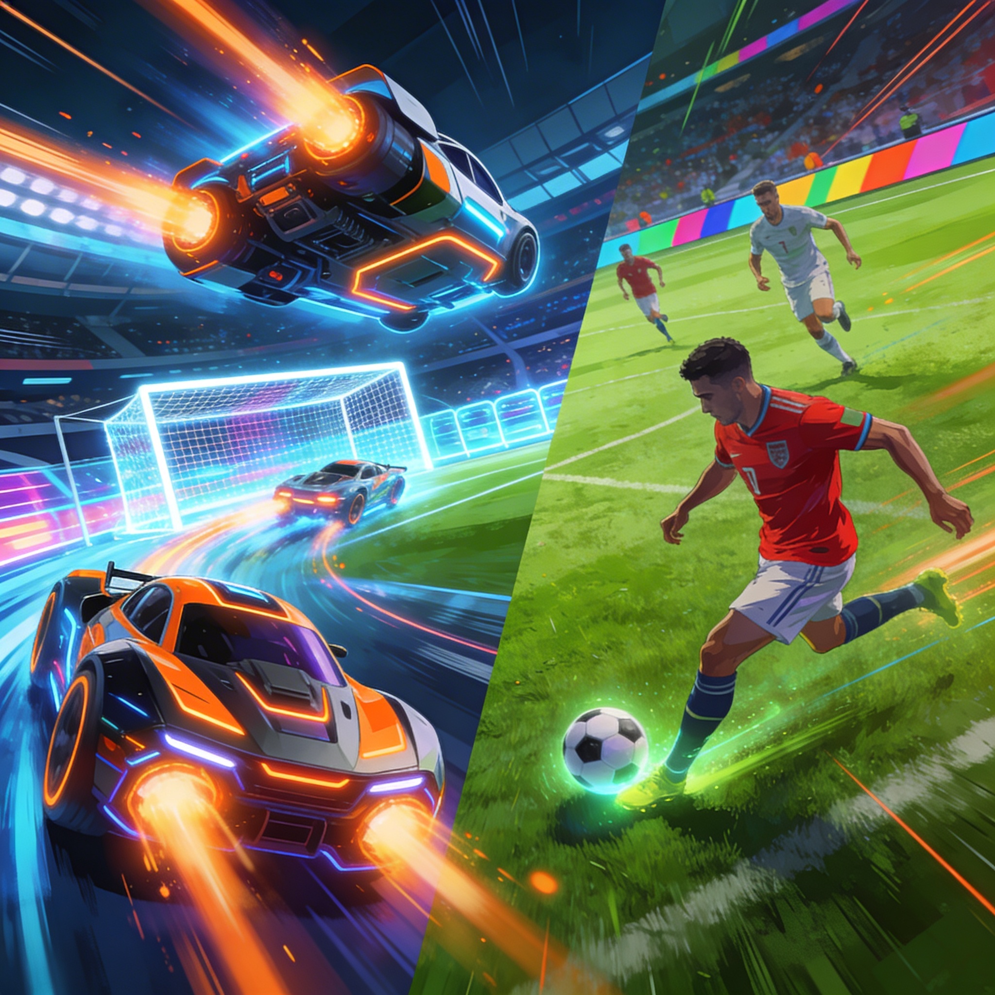 Rocket League vs FIFA Esports: Which Football-Themed Game Reigns Supreme?